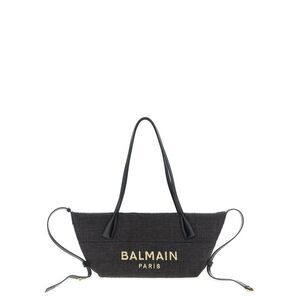 Balmain Black Polyamide Tote Women's Bag